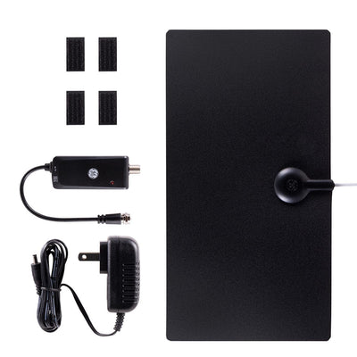 GE Ultra Edge HD Antenna, Black/White