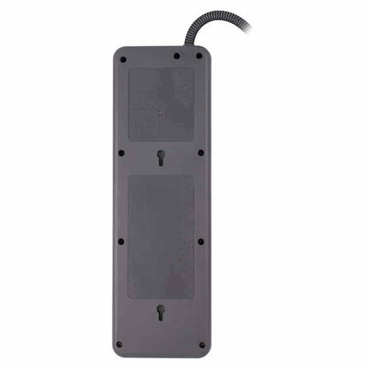 GE UltraPro 10-Outlet 2-USB 1-USB-C 8ft. Surge Protector, Black