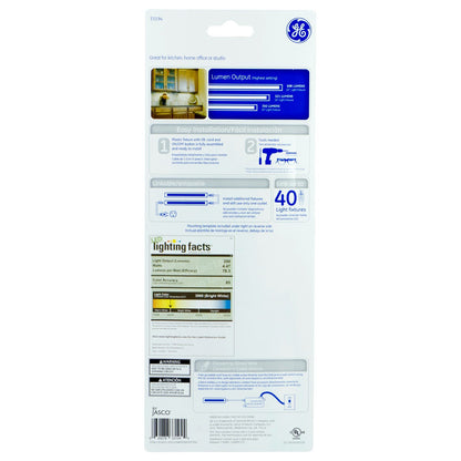GE 10in. Plug-In LED Under Cabinet Light Fixture, White