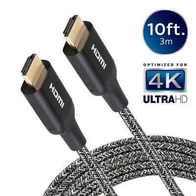 Philips 10ft. 4K Premium HDMI Cable with Ethernet, Black