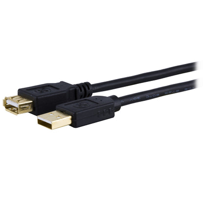 GE 6ft. USB Extension Cable, Black