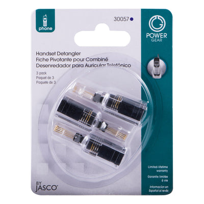 Power Gear Handset Detangler, 3 Pack