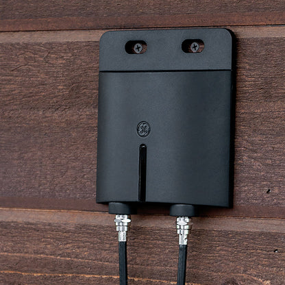 GE Outdoor Antenna Amplifier, Black