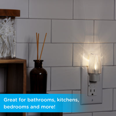 Lights by Night Light Sensing LED Night Light, 4 Pack, White