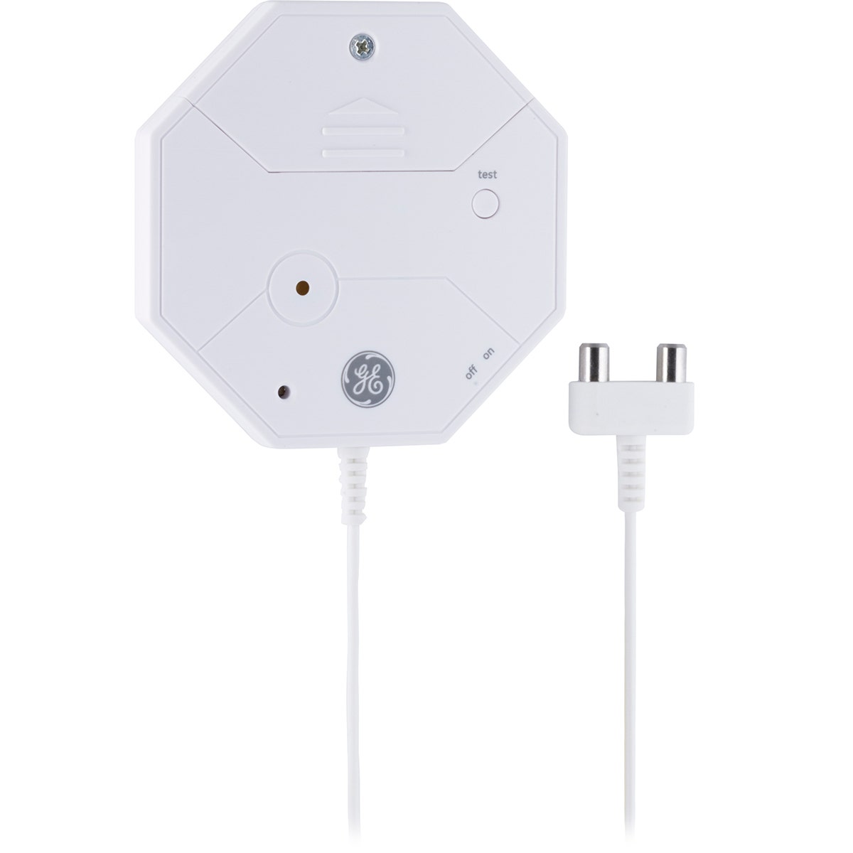 GE Personal Security Water Leak Detection Alarm, White