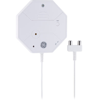 GE Personal Security Water Leak Detection Alarm, White