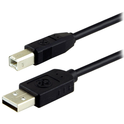 GE 6ft. USB Printer Cable, Black