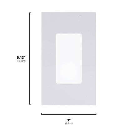 GE Slimline Coverlite Light Sensing LED Night Light, White