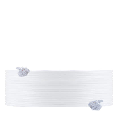 Power Gear 50ft. Ultra Thin Phone Line Cord, White