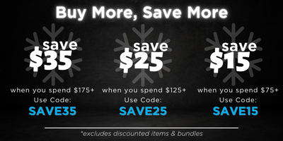 SAVE35 SAVE25 SAVE15 tiered savings coupon codes - buy more save more sale 