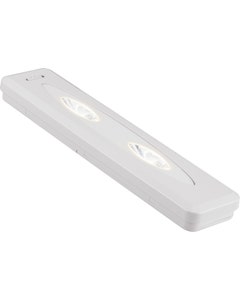 GE Battery Operated LED Light Bars with Remote, 2 Pack, White