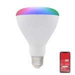 UltraPro WiFi Color-Changing Smart LED Light Bulb, 65W, Dimmable, BR30