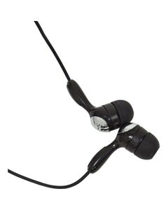Power Gear In-Ear Earbuds with Replacement Silicone Earbud Tips, Black