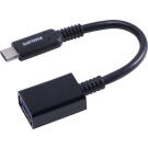 Philips USB-C to USB-A  Female Adapter, Black