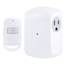 GE Wireless Keychain Remote Light Control, White