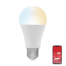 UltraPro WiFi Tunable White Smart LED Light Bulb, 60W, Dimmable, A19