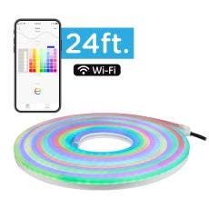 Enbrighten Seasons Wi-Fi LED Flex Light, 24ft., Color Changing