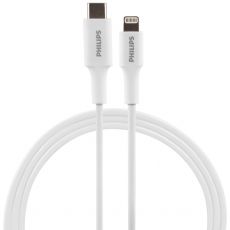Philips 4ft. USB-C to Lightning Charging Cable, White