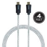 GE Pro Premium 4ft. 4K HDMI Cable with Ethernet, Black