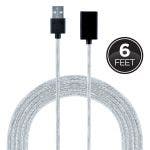 GE 6ft. USB Extension Cable, Black