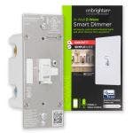 Enbrighten Z-Wave In-Wall Smart Toggle Dimmer with QuickFit™ And SimpleWire™, White