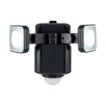 Energizer Outdoor 2-Head Motion-Sensing LED Security Light, Black