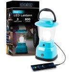 Enbrighten LED 6D USB Charging Lantern, Teal