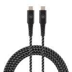 EcoSurvivor 4ft. USB-C to USB-C Charging Cable, Black