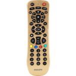 Philips 3-Device Universal Remote, Brushed Gold