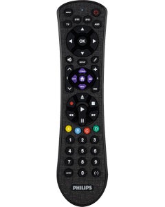 Philips 4-Device Soft Touch Universal Remote, Slate Gray